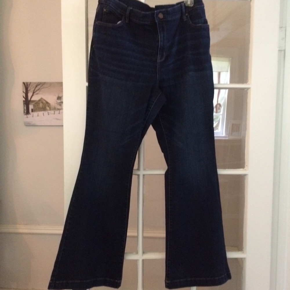 a.n.a. woman wide leg jeans